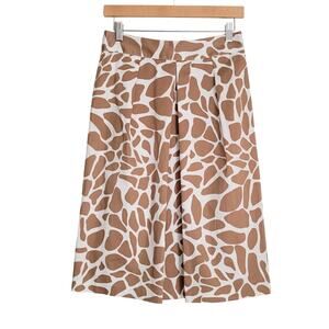Newport News Skirt 8 Vintage Animal Print
